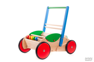 Lauflernwagen inkl. Puppenbett für Kinder ab 1 Jahr