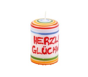 Lebenslicht "Herzlichen Glückwunsch"