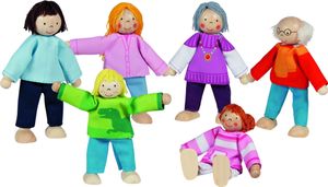 Biegepuppen Moderne Familie für Kinder ab 3 Jahre