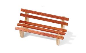 Gartenbank aus Holz für Kinder ab 3 Jahre