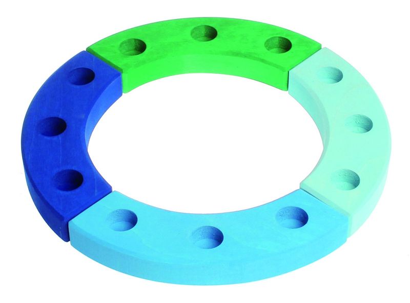 Grimm's Kleiner Geburtstagsring Blau-Grün