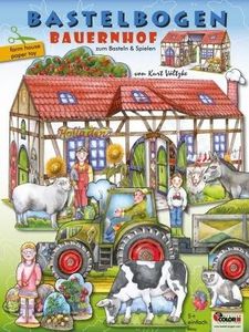 Bastelbogen "Bauernhof" für Kinder ab 5 Jahre