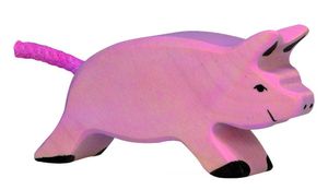 Holztiger Ferkel für Kinder ab 3 Jahre