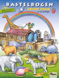 Bastelbogen "Arche Noah" für Kinder ab 4 Jahre