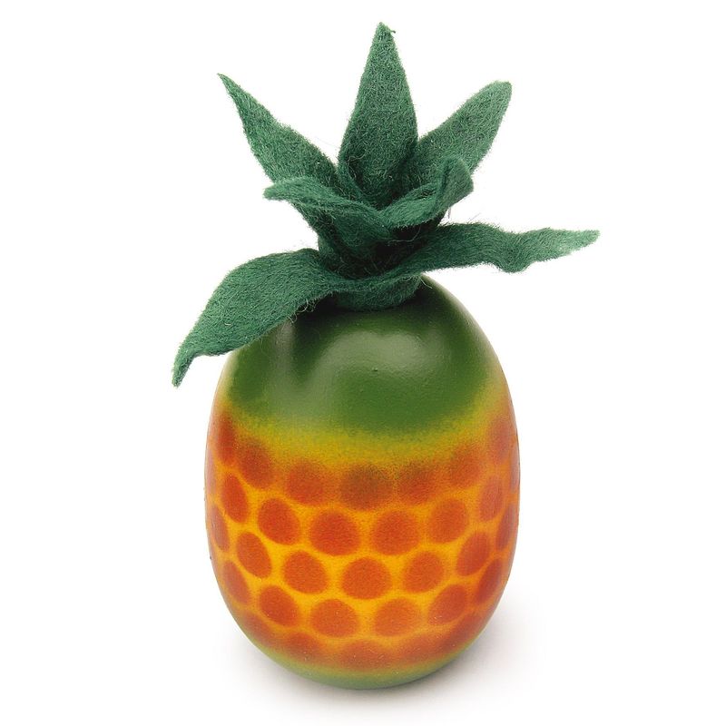 Ananas aus Holz für Kinder ab 3 Jahre