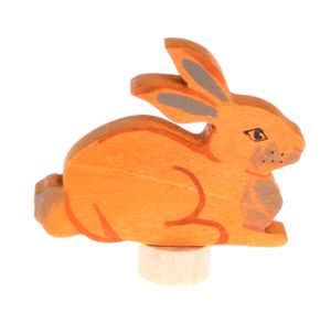 Grimm's Steckfigur Sitzender Hase