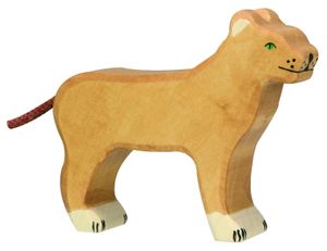 Holztiger Löwin für Kinder ab 3 Jahre