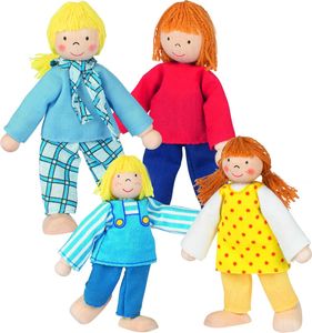 Biegepuppen Junge Familie für Kinder ab 3 Jahre