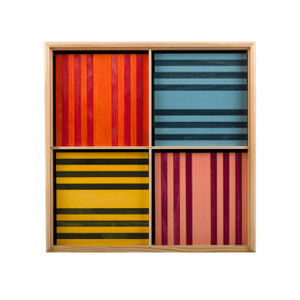 KAPLA Octocolor 100 Holzplättchen in 8 verschiedenen Farben