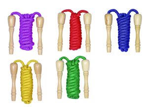 Springseil mit Holzgriff für Kinder ab 4 Jahre