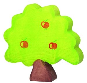 Holztiger Apfelbaum für Kinder ab 3 Jahre